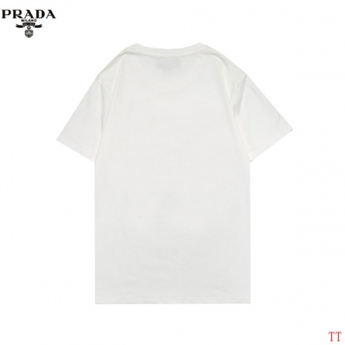 Replica Prada T-Shirts Short Sleeved For Men #852975 $27.00 USD for Wholesale