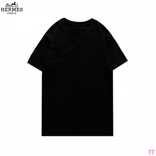 Replica Hermes T-Shirts Short Sleeved For Men #852977 $27.00 USD for Wholesale