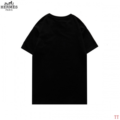 Replica Hermes T-Shirts Short Sleeved For Men #852978 $27.00 USD for Wholesale
