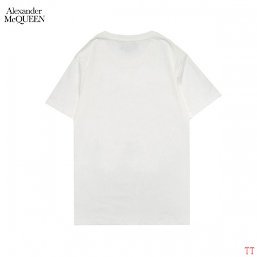 Replica Alexander McQueen T-shirts Short Sleeved For Men #852992 $27.00 USD for Wholesale