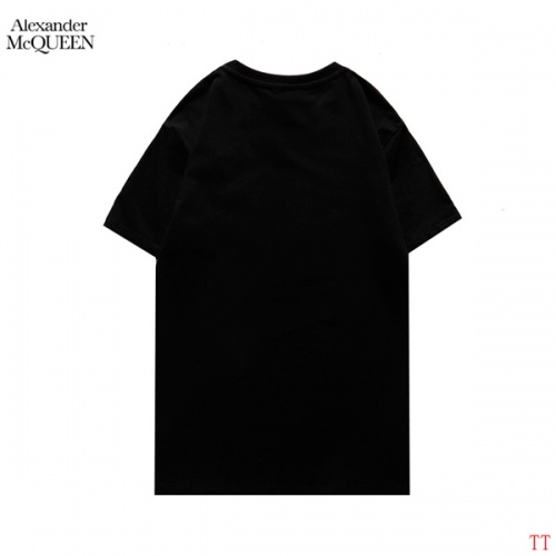 Replica Alexander McQueen T-shirts Short Sleeved For Men #853000 $27.00 USD for Wholesale