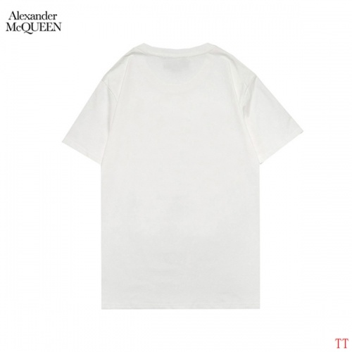 Replica Alexander McQueen T-shirts Short Sleeved For Men #853001 $27.00 USD for Wholesale