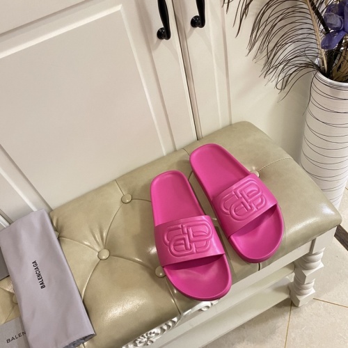 Replica Balenciaga Slippers For Women #853008 $62.00 USD for Wholesale