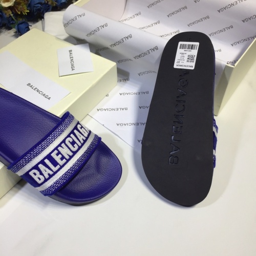 Replica Balenciaga Slippers For Men #853010 $60.00 USD for Wholesale