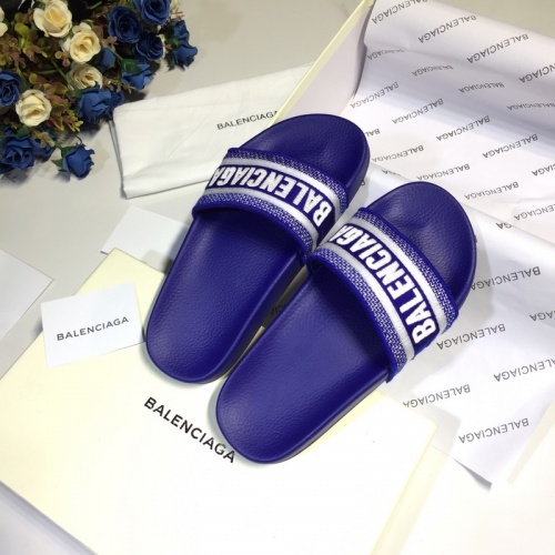 Replica Balenciaga Slippers For Women #853014 $60.00 USD for Wholesale
