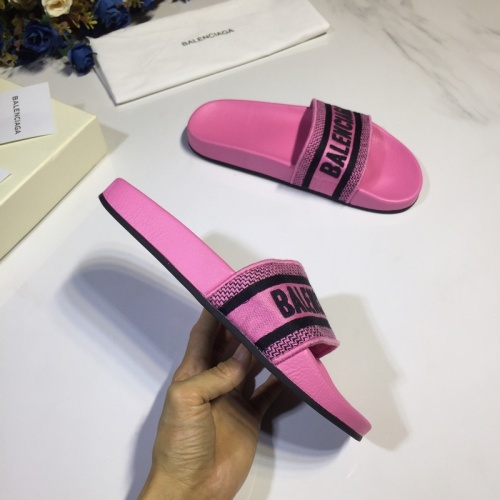 Replica Balenciaga Slippers For Women #853016 $60.00 USD for Wholesale