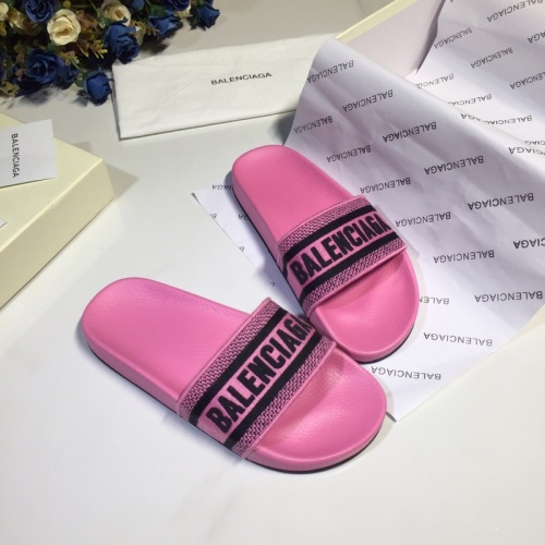 Replica Balenciaga Slippers For Women #853016 $60.00 USD for Wholesale