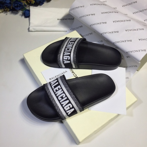 Replica Balenciaga Slippers For Women #853017 $60.00 USD for Wholesale