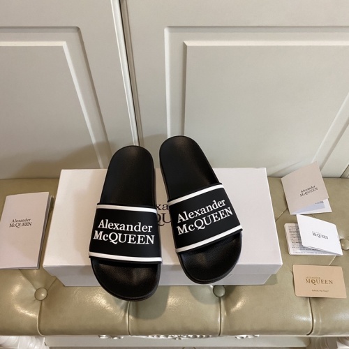 Alexander McQueen Slippers For Women #853035 $45.00 USD, Wholesale Replica Alexander McQueen Slippers