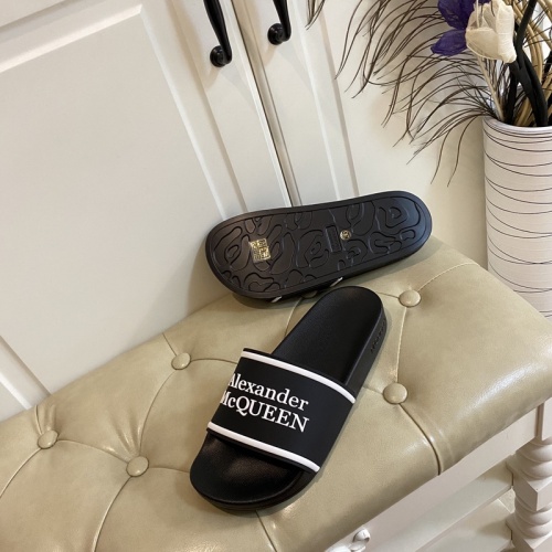 Replica Alexander McQueen Slippers For Women #853035 $45.00 USD for Wholesale