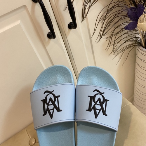 Replica Alexander McQueen Slippers For Women #853044 $45.00 USD for Wholesale