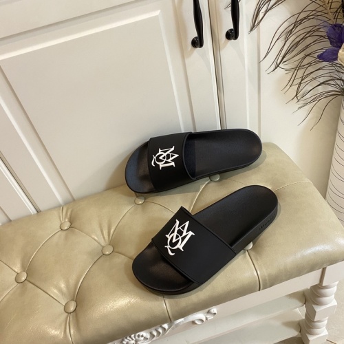 Replica Alexander McQueen Slippers For Women #853045 $45.00 USD for Wholesale
