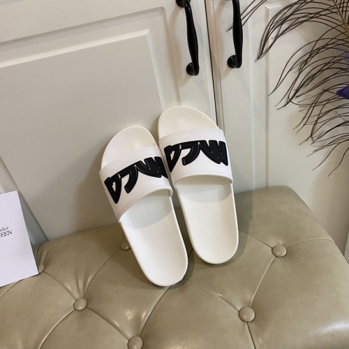 Replica Alexander McQueen Slippers For Women #853055 $45.00 USD for Wholesale