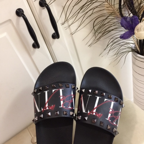 Replica Valentino Slippers For Women #853058 $60.00 USD for Wholesale