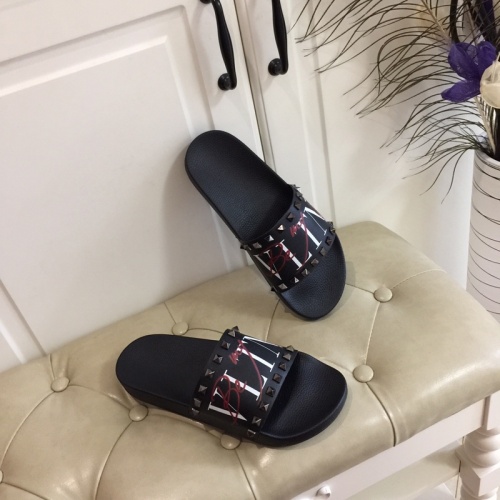 Replica Valentino Slippers For Men #853061 $60.00 USD for Wholesale