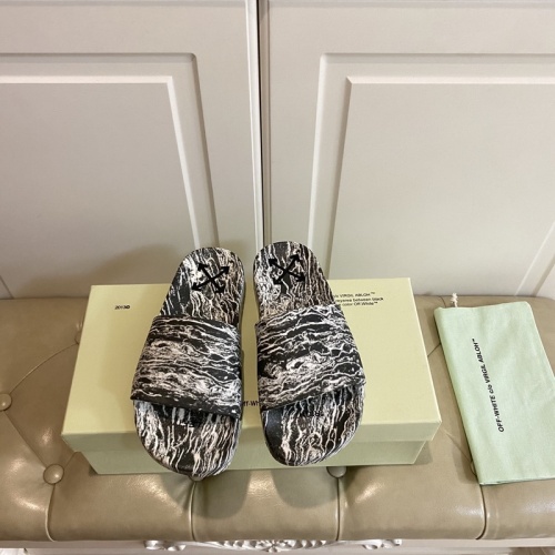 Off-White Slippers For Women #853087 $45.00 USD, Wholesale Replica Off-White Slippers