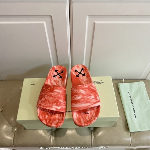 Off-White Slippers For Women #853088 $45.00 USD, Wholesale Replica Off-White Slippers