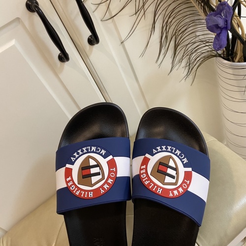 Replica Tommy Hilfiger TH Slippers For Men #853207 $43.00 USD for Wholesale