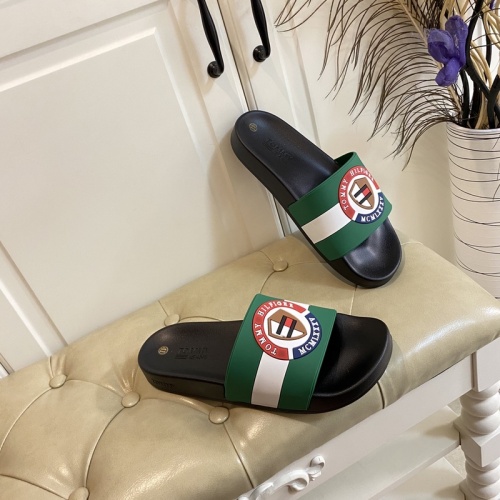Replica Tommy Hilfiger TH Slippers For Men #853209 $43.00 USD for Wholesale