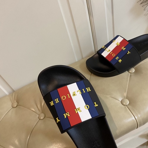 Replica Tommy Hilfiger TH Slippers For Men #853225 $43.00 USD for Wholesale