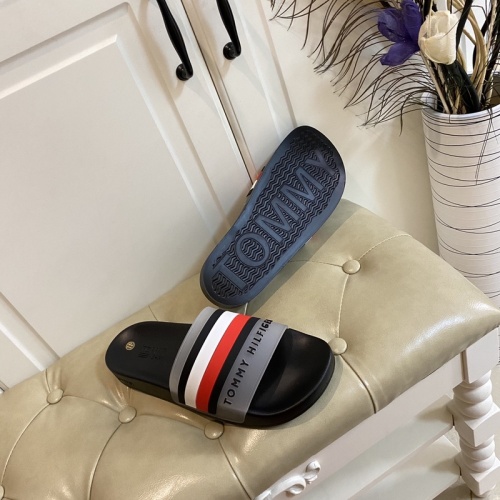 Replica Tommy Hilfiger TH Slippers For Men #853230 $43.00 USD for Wholesale