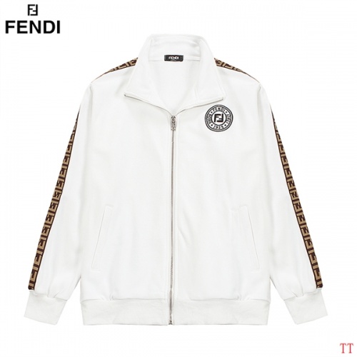 Replica Fendi Tracksuits Long Sleeved For Men #853234 $88.00 USD for Wholesale