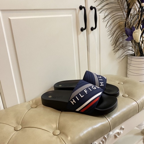 Replica Tommy Hilfiger TH Slippers For Men #853240 $43.00 USD for Wholesale