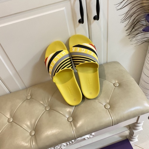 Replica Tommy Hilfiger TH Slippers For Men #853242 $43.00 USD for Wholesale
