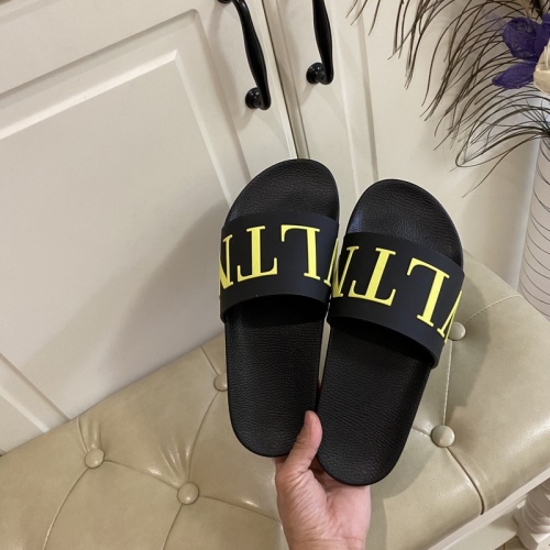 Replica Valentino Slippers For Men #853251 $48.00 USD for Wholesale