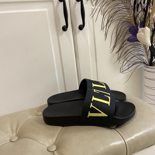 Replica Valentino Slippers For Men #853251 $48.00 USD for Wholesale