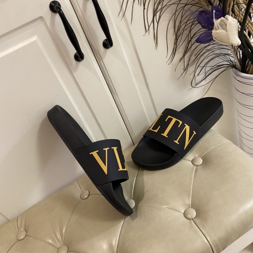 Replica Valentino Slippers For Men #853252 $48.00 USD for Wholesale