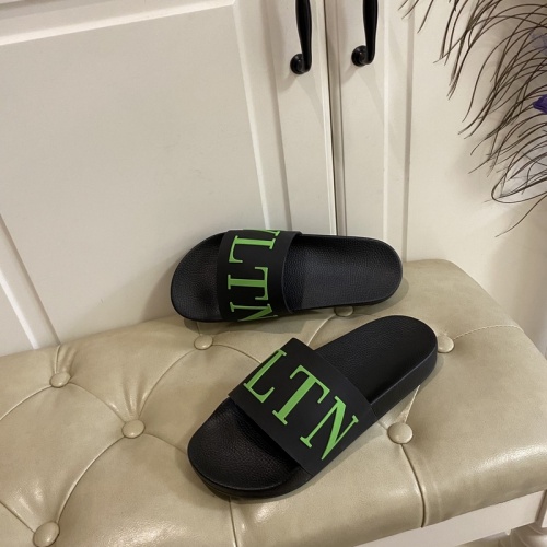 Replica Valentino Slippers For Men #853253 $48.00 USD for Wholesale