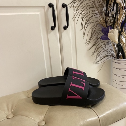 Replica Valentino Slippers For Women #853256 $48.00 USD for Wholesale