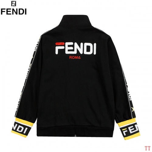 Replica Fendi Tracksuits Long Sleeved For Men #853259 $88.00 USD for Wholesale