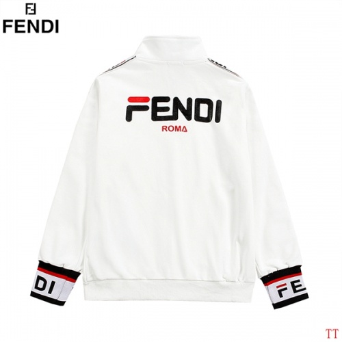 Replica Fendi Tracksuits Long Sleeved For Men #853260 $88.00 USD for Wholesale