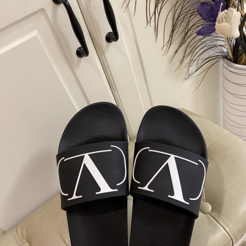 Replica Valentino Slippers For Men #853274 $48.00 USD for Wholesale