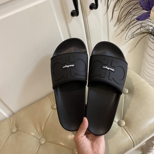 Replica Ferragamo Slippers For Men #853305 $45.00 USD for Wholesale