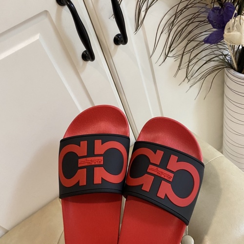 Replica Ferragamo Slippers For Women #853312 $45.00 USD for Wholesale