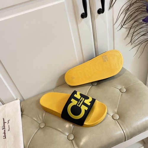 Replica Ferragamo Slippers For Women #853315 $45.00 USD for Wholesale