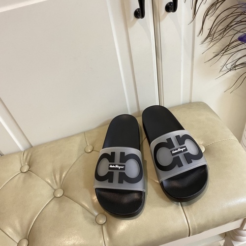 Replica Ferragamo Slippers For Women #853316 $45.00 USD for Wholesale