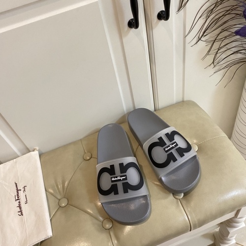 Replica Ferragamo Slippers For Women #853318 $45.00 USD for Wholesale
