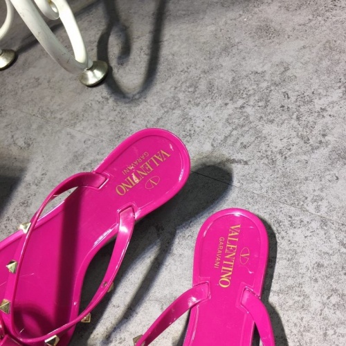 Replica Valentino Slippers For Women #853408 $42.00 USD for Wholesale