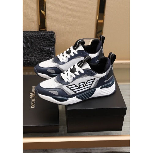Replica Armani Casual Shoes For Men #853432 $98.00 USD for Wholesale