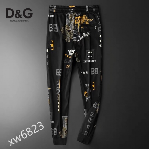 Replica Dolce & Gabbana D&G Pants For Men #853563 $42.00 USD for Wholesale