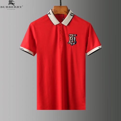 Replica Burberry Tracksuits Short Sleeved For Men #853759 $56.00 USD for Wholesale