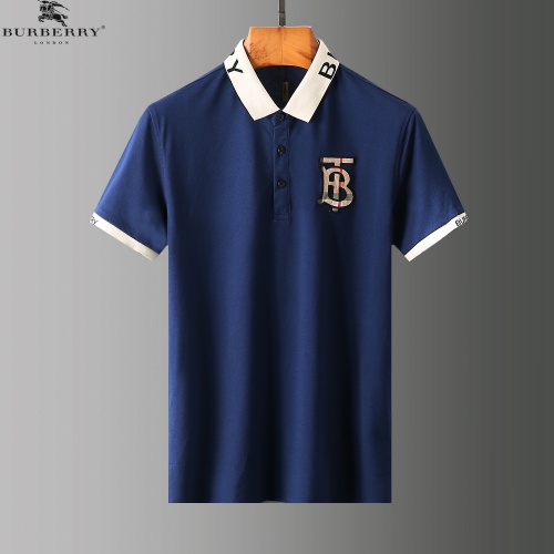 Replica Burberry Tracksuits Short Sleeved For Men #853760 $56.00 USD for Wholesale