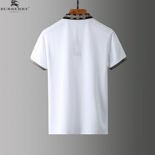 Replica Burberry Tracksuits Short Sleeved For Men #853768 $56.00 USD for Wholesale