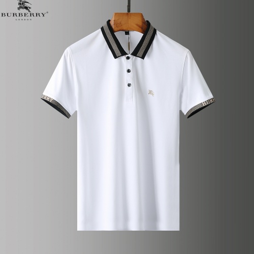 Replica Burberry Tracksuits Short Sleeved For Men #853768 $56.00 USD for Wholesale