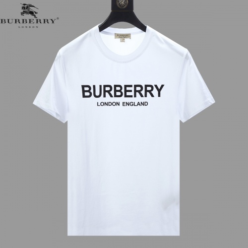 Replica Burberry Tracksuits Short Sleeved For Men #853775 $56.00 USD for Wholesale