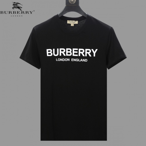 Replica Burberry Tracksuits Short Sleeved For Men #853776 $56.00 USD for Wholesale